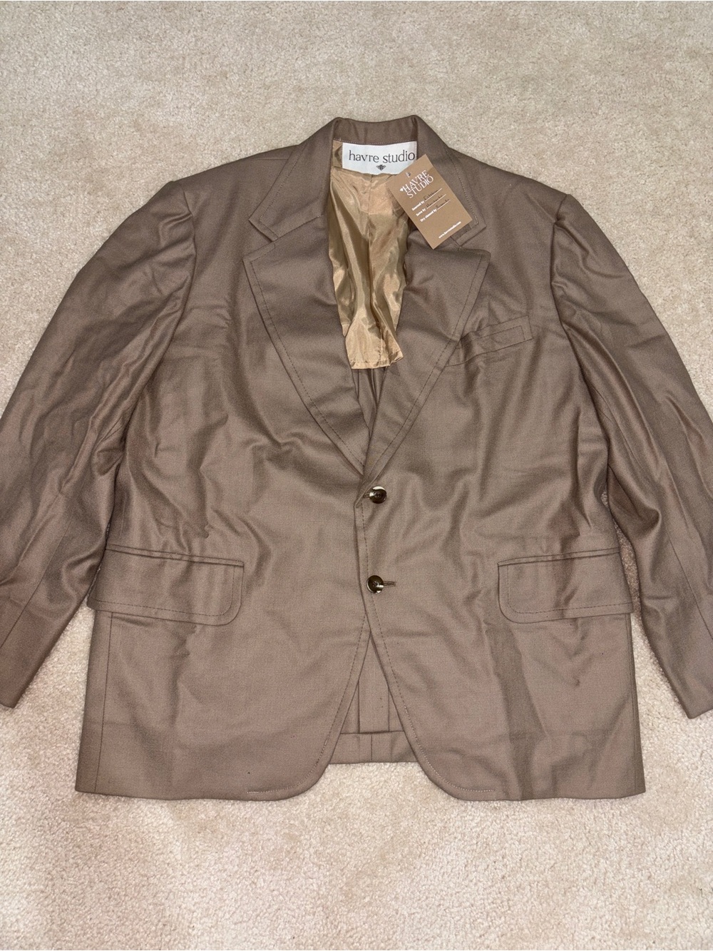 Havre Studio Oversize Blazer NWT